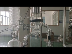 সুবিধাজনক ল্যাব গ্লাস রিঅ্যাক্টর একক স্তর কঠিন পদার্থের জন্য যন্ত্র