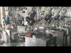 ল্যাবরেটরি যন্ত্র রাসায়নিক কাঁচের রিঅ্যাক্টর অপরিহার্য তেল নিষ্কাশনের জন্য