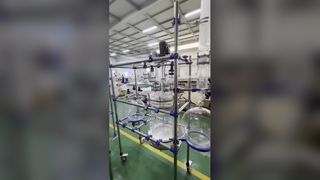 রাসায়নিক সংশ্লেষণের জন্য ল্যাব গ্লাস রিঅ্যাক্টর
