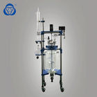Vertical Pyrolysis Lab Glass Reactor Turnkey Solution Eco Friendly