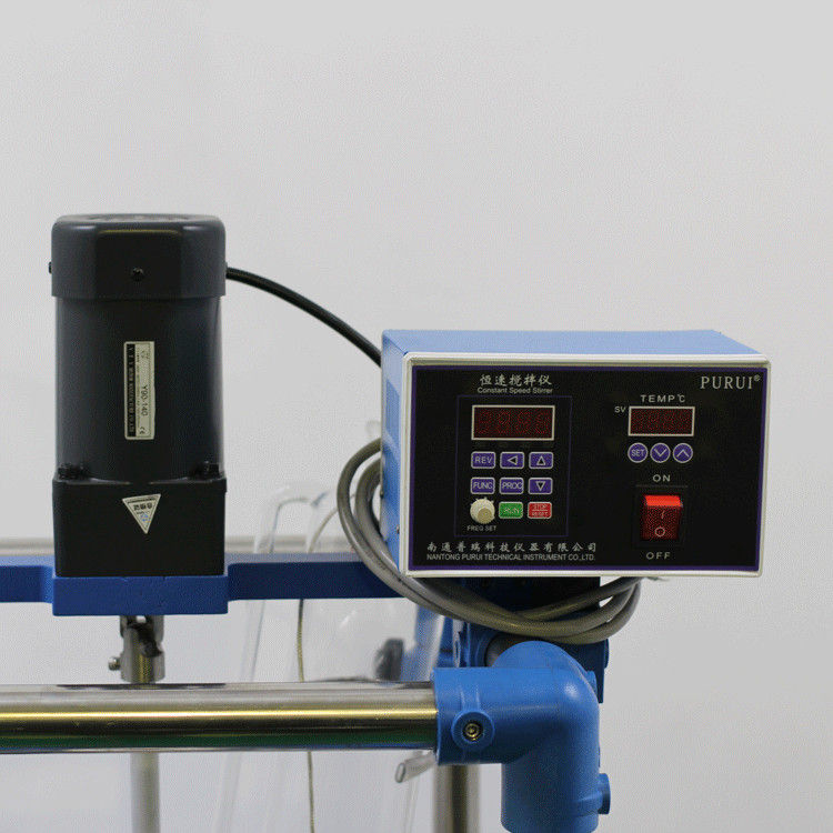 Accurate Double Jacketed Glass Reactor , Lab Glass Reactor Customized